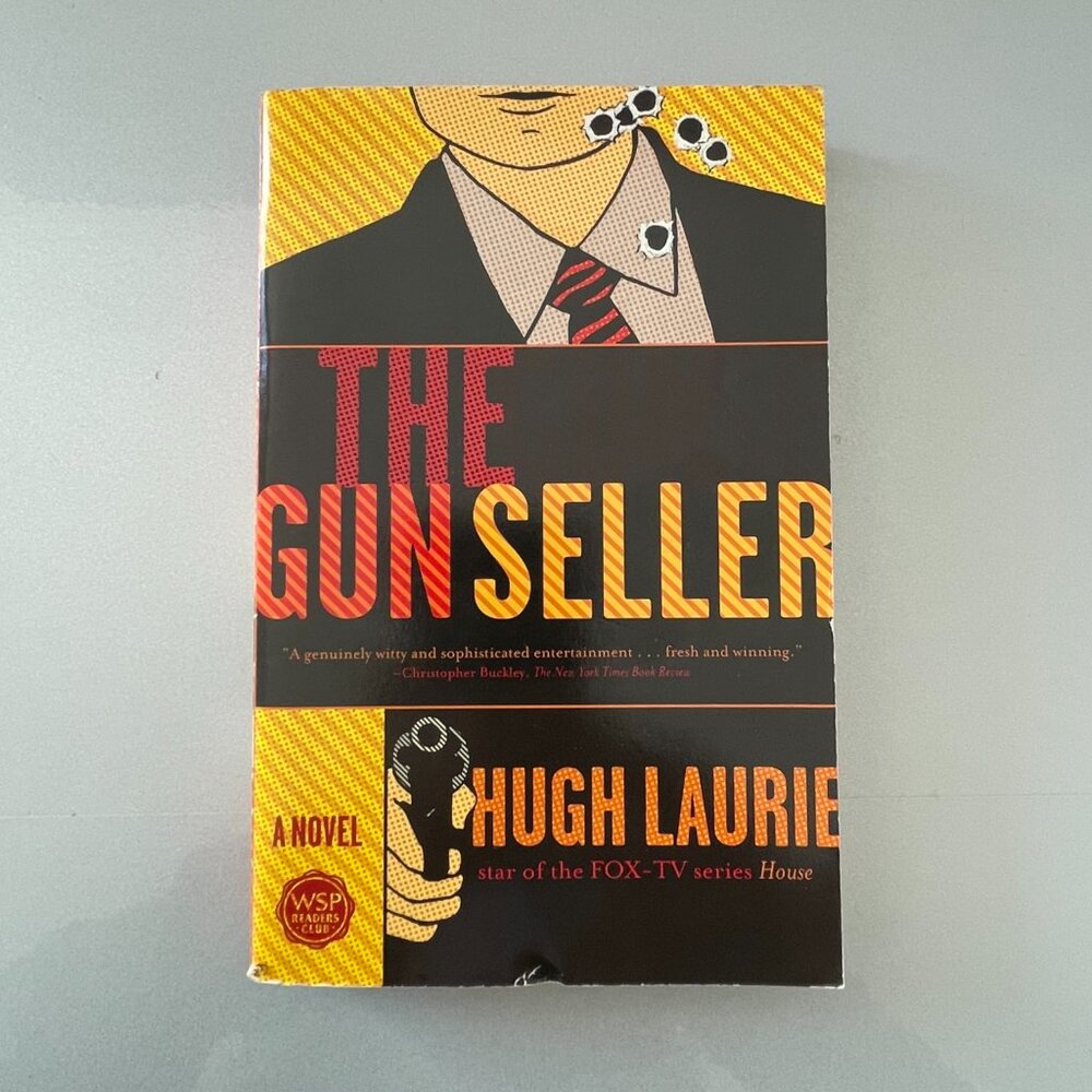 The Gunseller By Hugh Laurie (Star of The TV Series Dr. House) Paper Back 1998